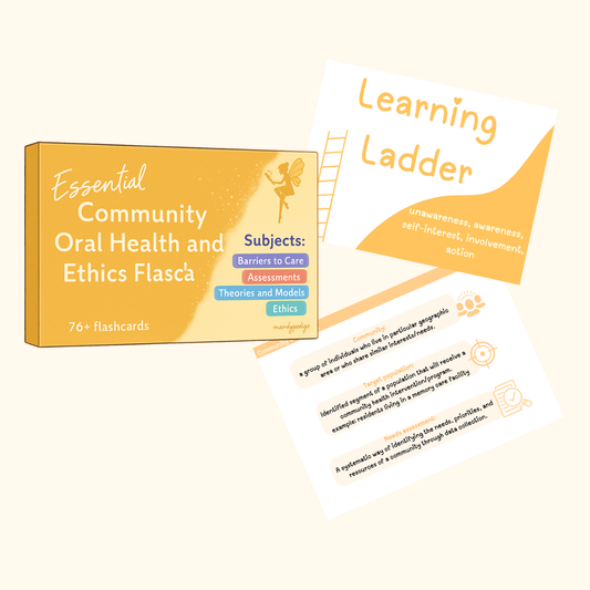 Community Oral Health Flashcards