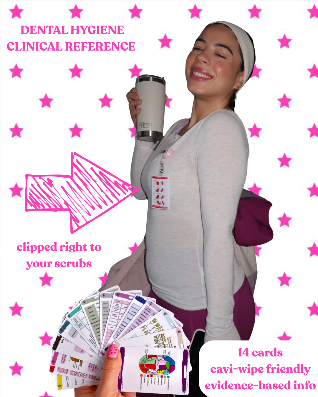Dental Hygiene Clinical Reference Card Pack